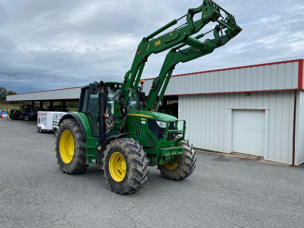 Traktor типа John Deere 6115M, Gebrauchtmaschine в GUERET (Фотография 2)