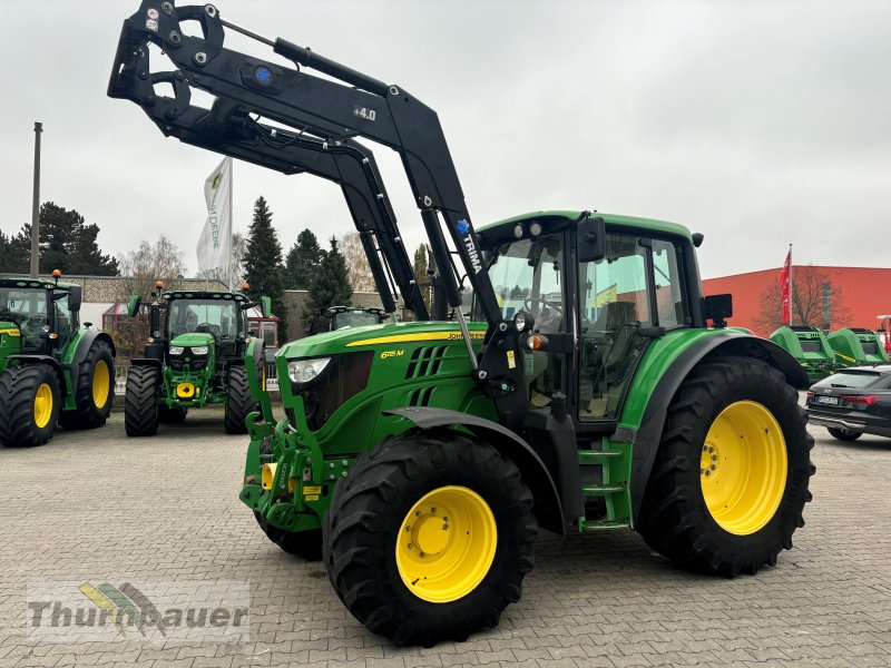 Traktor типа John Deere 6115M, Gebrauchtmaschine в Cham