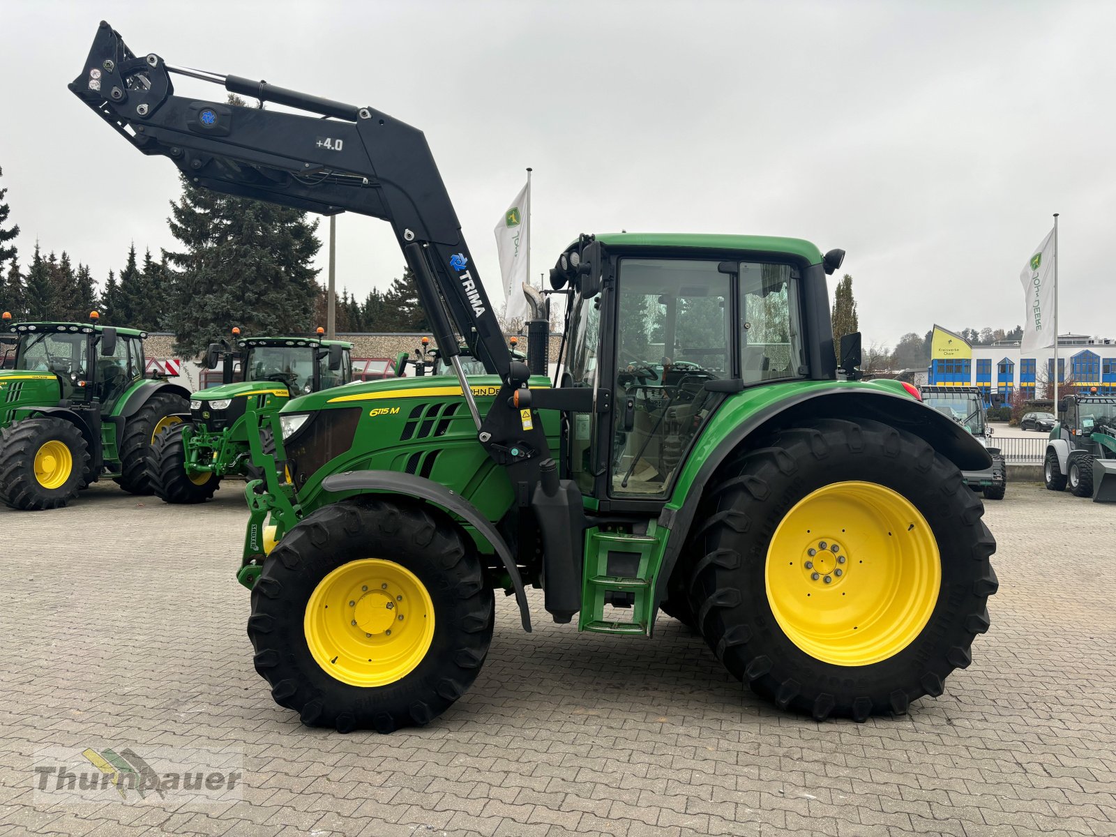 Traktor типа John Deere 6115M, Gebrauchtmaschine в Cham (Фотография 3)