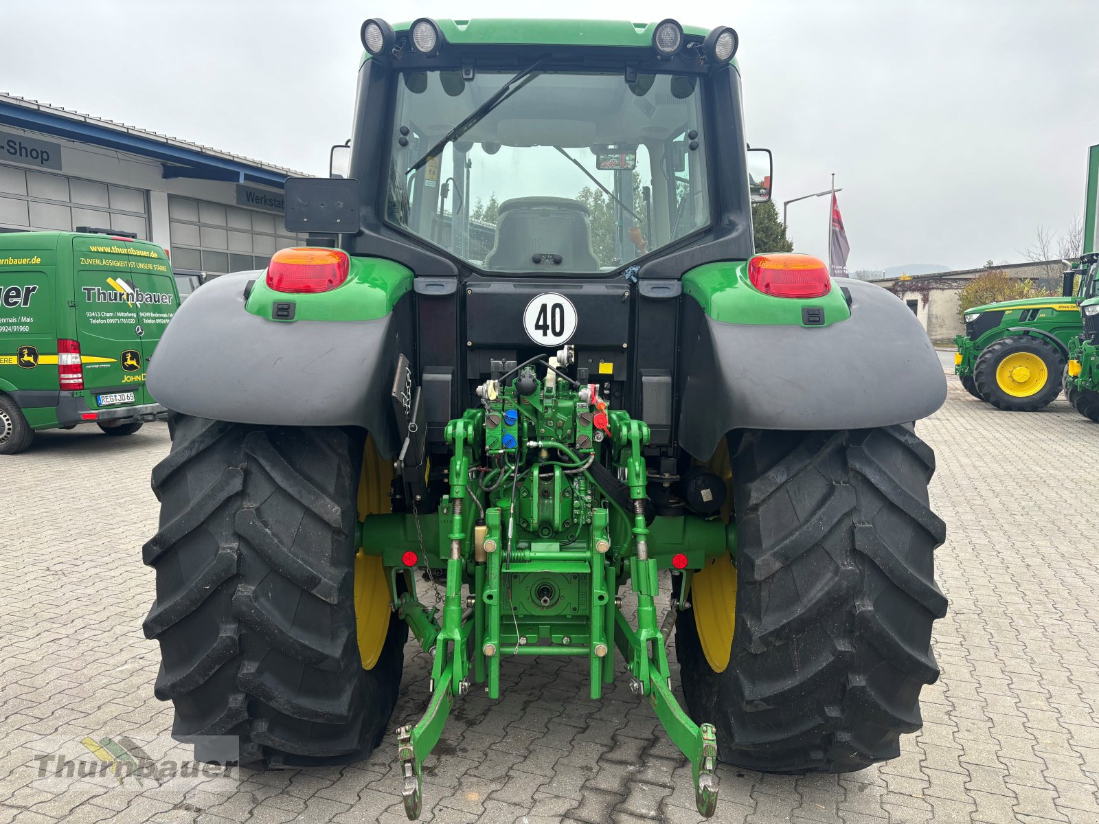 Traktor типа John Deere 6115M, Gebrauchtmaschine в Cham (Фотография 7)