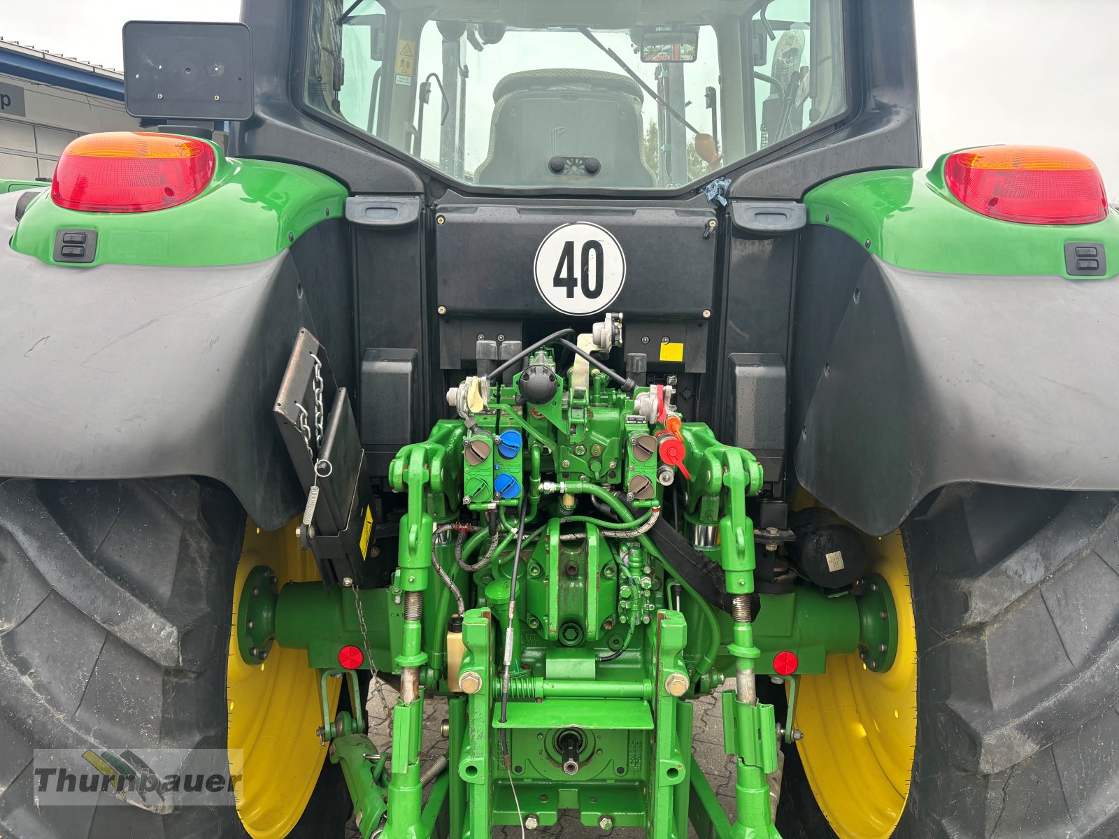 Traktor типа John Deere 6115M, Gebrauchtmaschine в Cham (Фотография 8)