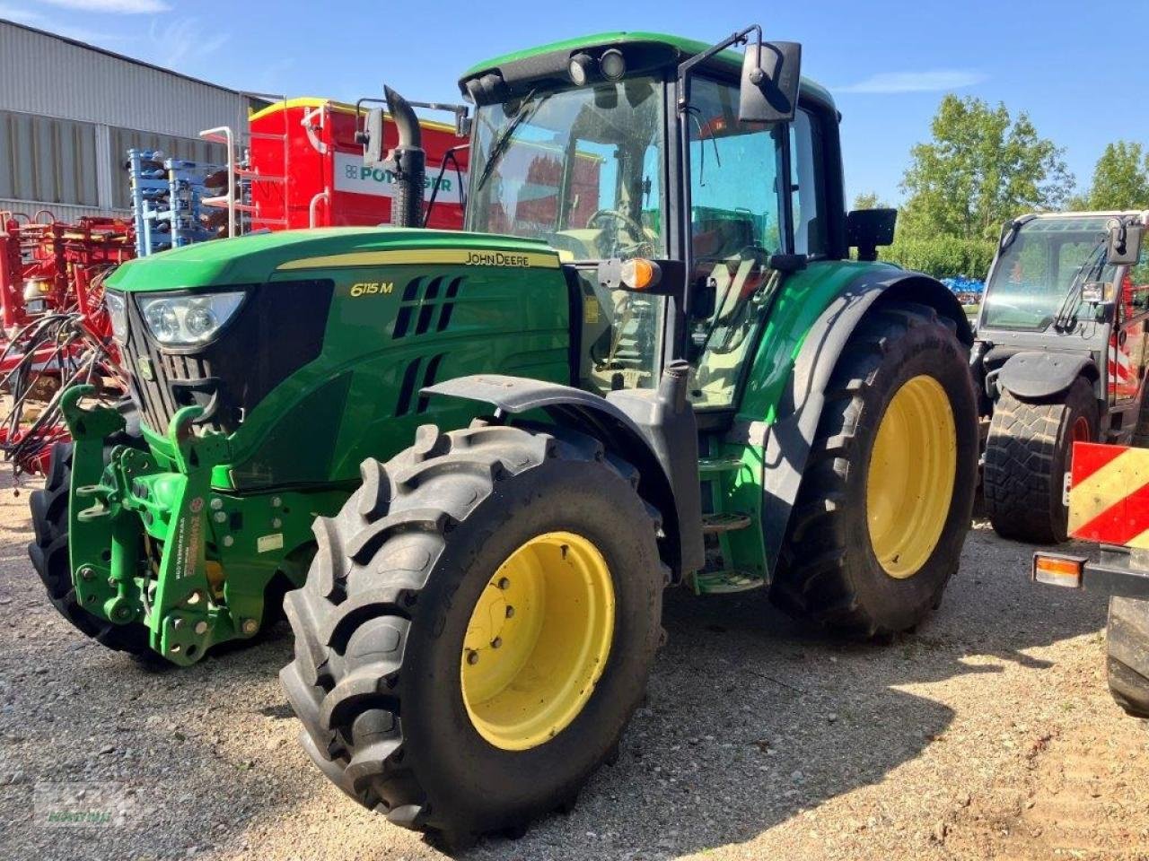 Traktor van het type John Deere 6115M, Gebrauchtmaschine in Zorbau (Foto 4)