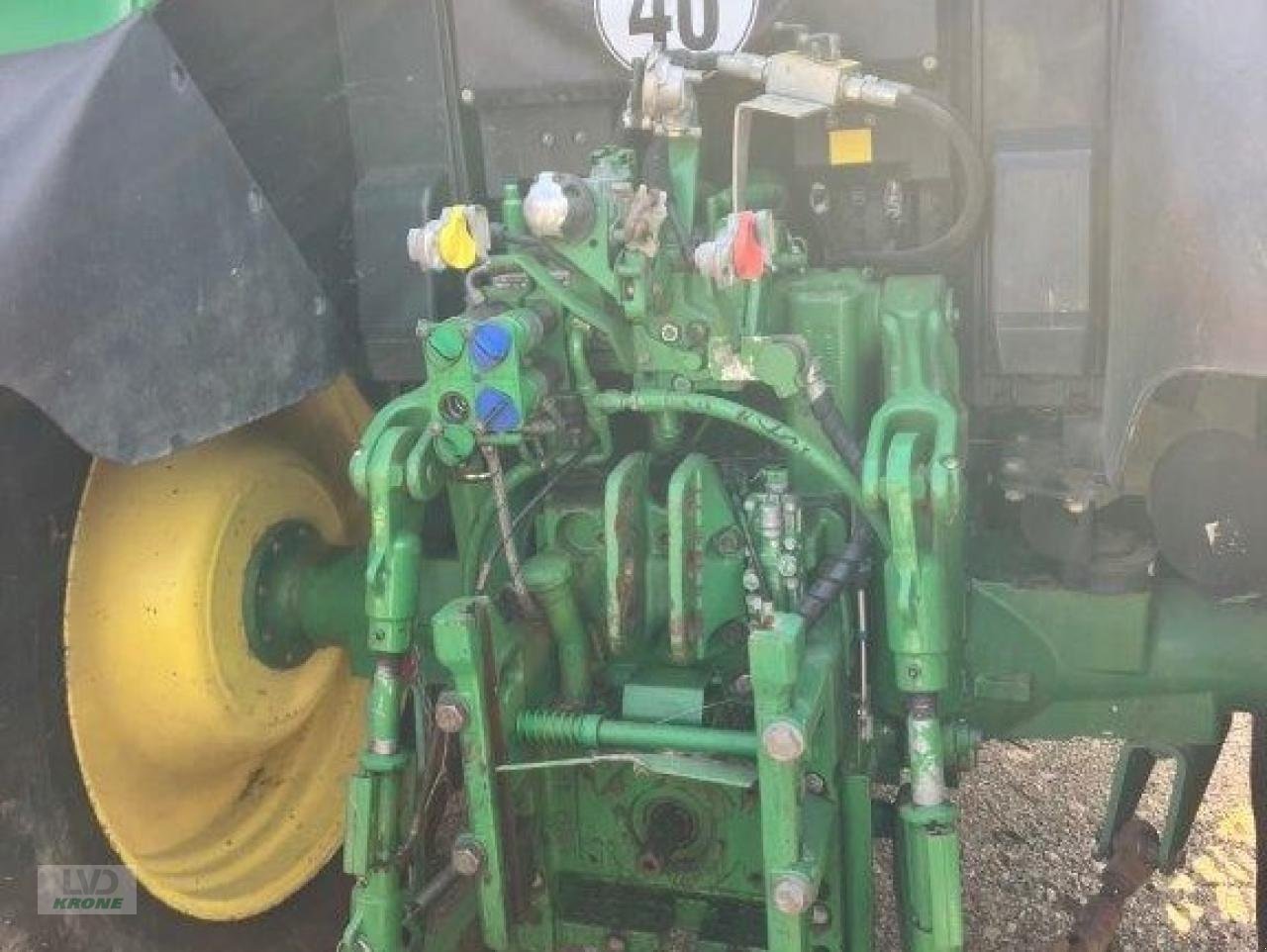 Traktor Türe ait John Deere 6115M, Gebrauchtmaschine içinde Zorbau (resim 6)