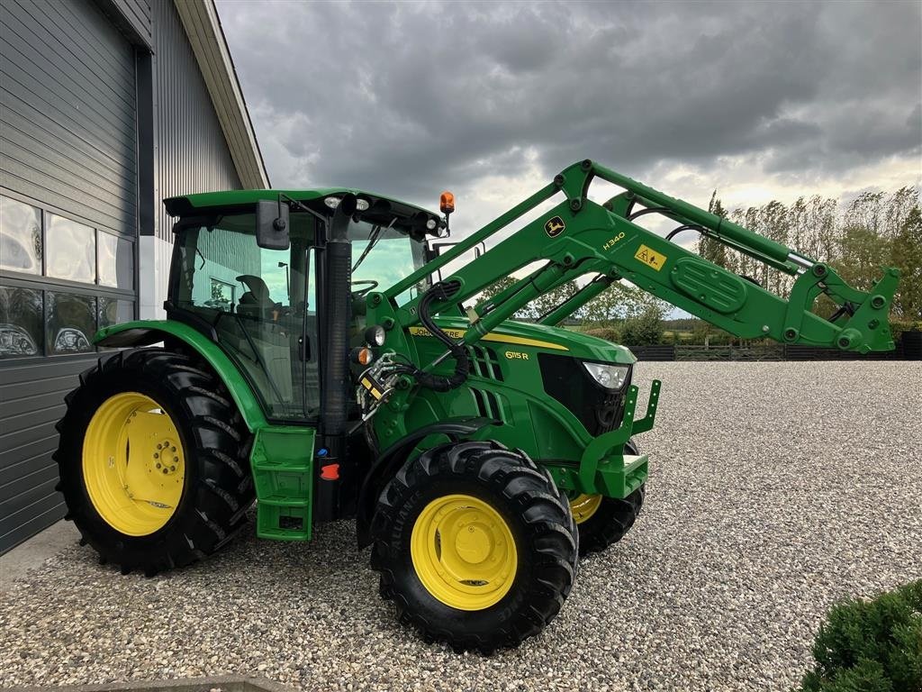 Traktor Türe ait John Deere 6115R med John Deere H310 frontlæsser, Gebrauchtmaschine içinde Thorsø (resim 6)