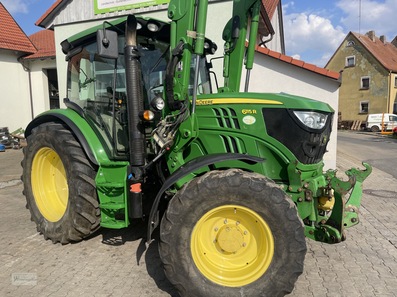 Traktor του τύπου John Deere 6115R, Gebrauchtmaschine σε Thalmässing (Φωτογραφία 1)