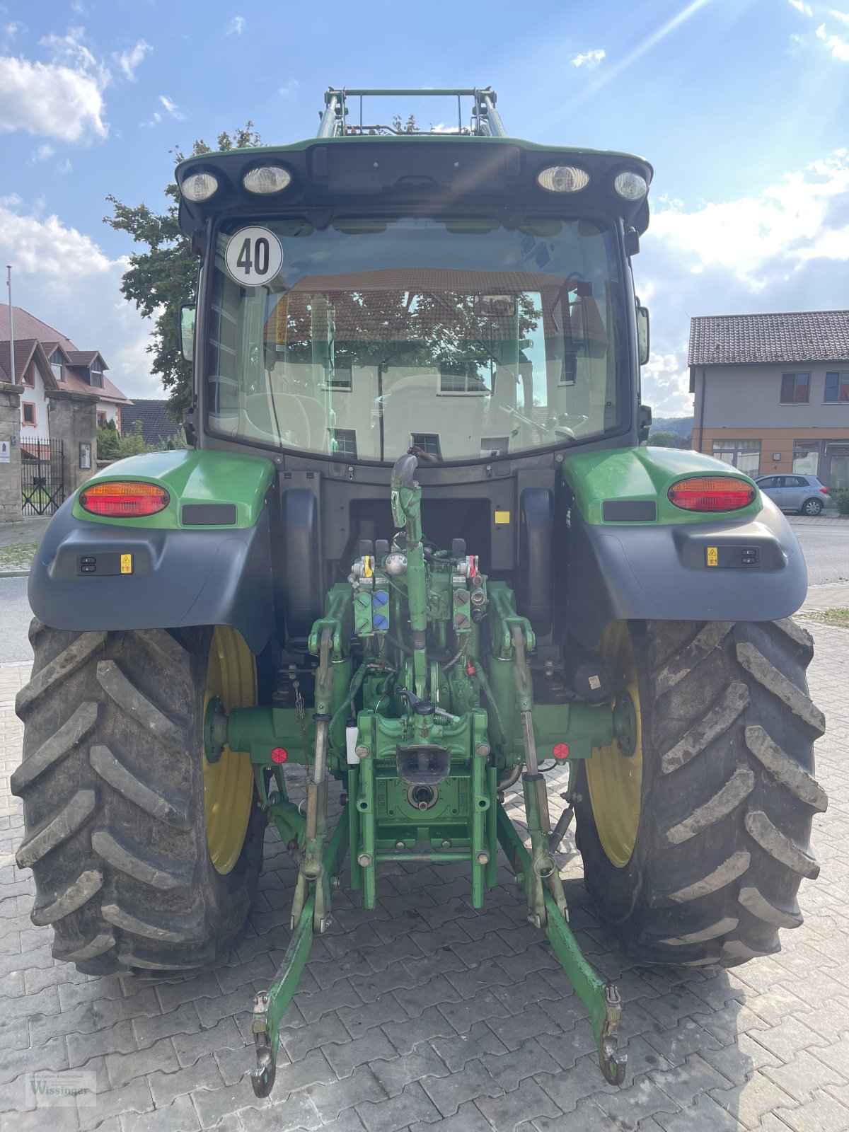 Traktor typu John Deere 6115R, Gebrauchtmaschine w Thalmässing (Zdjęcie 4)