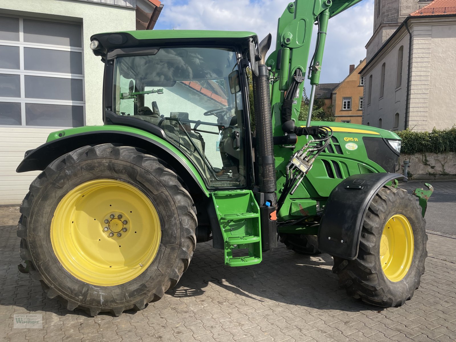 Traktor типа John Deere 6115R, Gebrauchtmaschine в Thalmässing (Фотография 8)