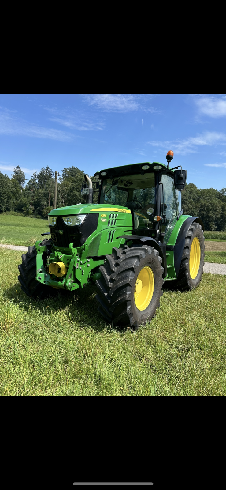 Traktor des Typs John Deere 6115R, Gebrauchtmaschine in Tüßling (Bild 1)