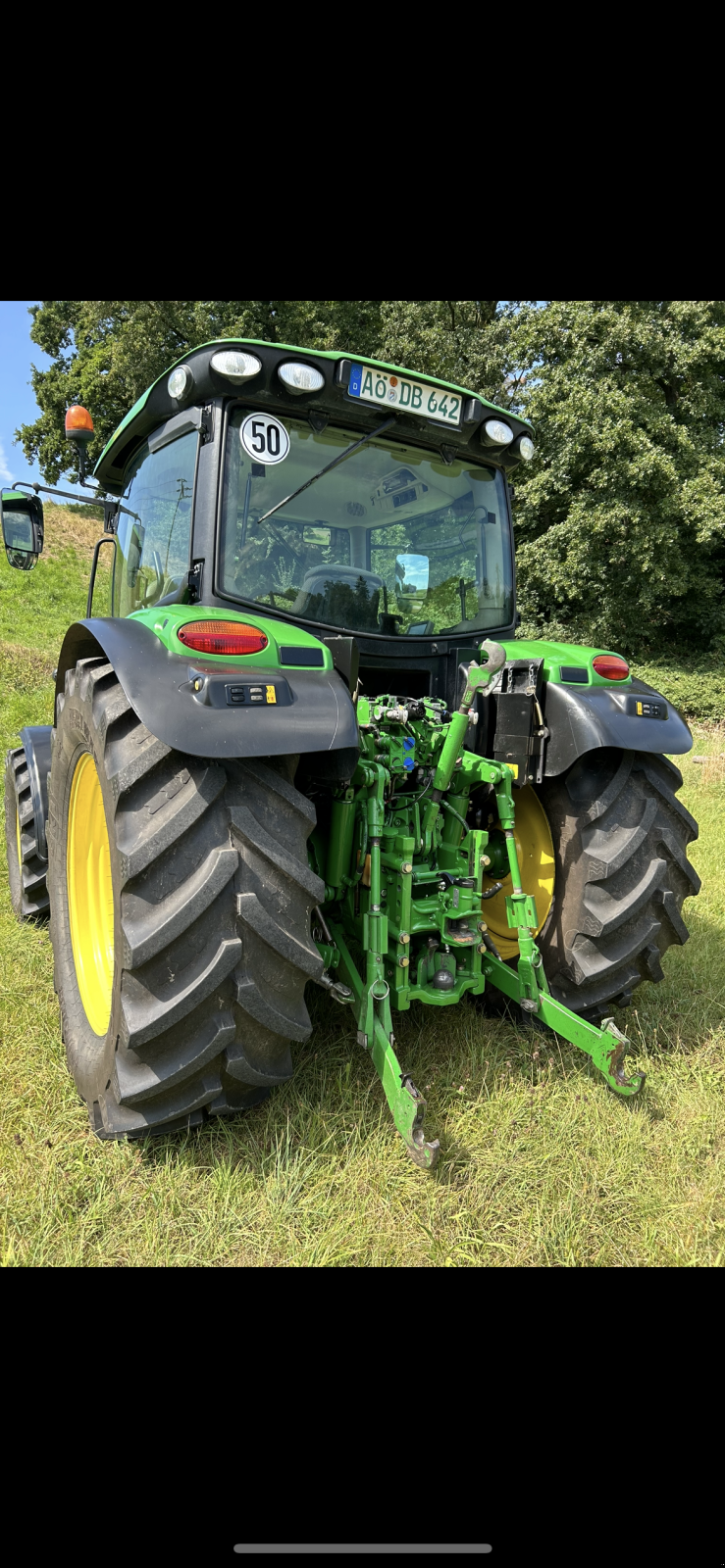 Traktor des Typs John Deere 6115R, Gebrauchtmaschine in Tüßling (Bild 2)