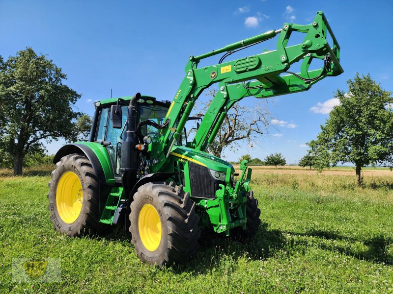 Traktor des Typs John Deere 6120 M AutoPowr AutoTrac Frontlader, Gebrauchtmaschine in Willanzheim