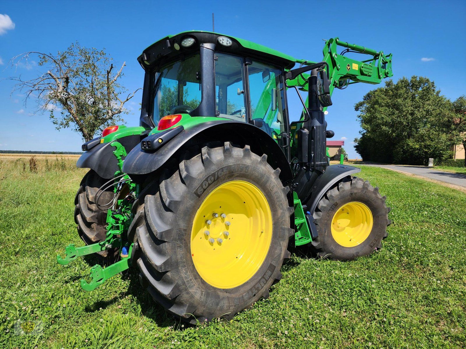 Traktor typu John Deere 6120 M AutoPowr AutoTrac Frontlader, Gebrauchtmaschine v Willanzheim (Obrázok 5)