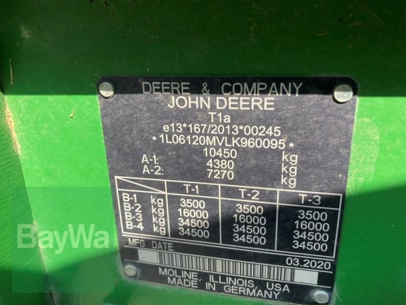 Traktor typu John Deere 6120 M, Gebrauchtmaschine w Remseck (Zdjęcie 7)