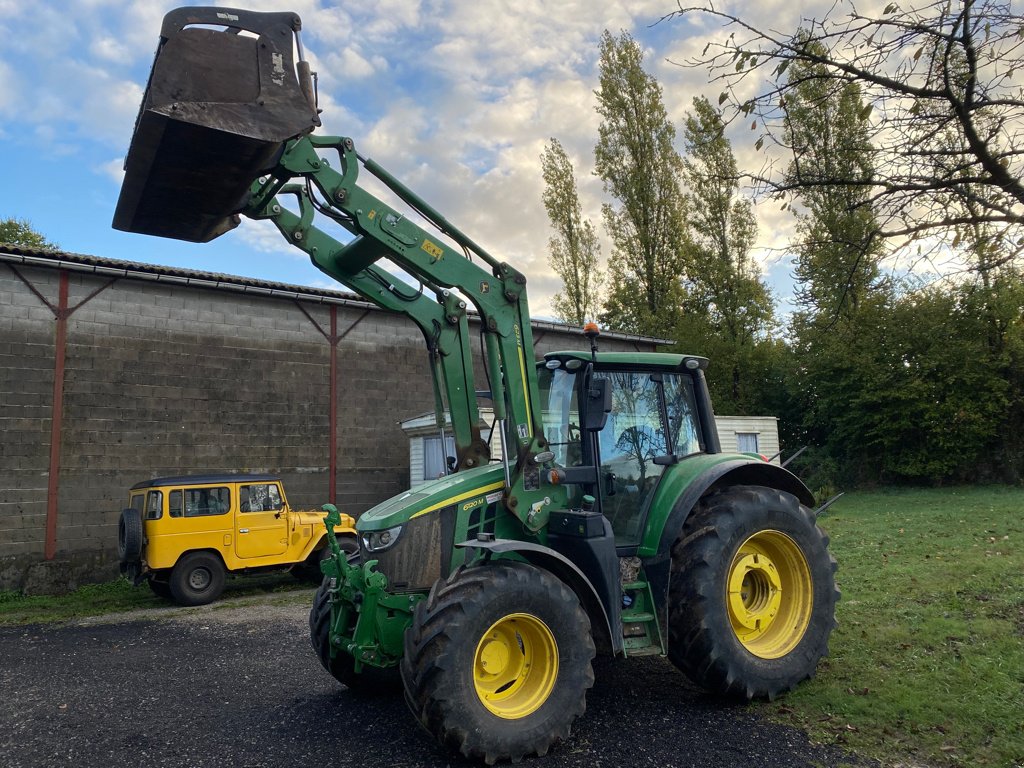 Traktor Türe ait John Deere 6120 M, Gebrauchtmaschine içinde BELLAC (resim 1)