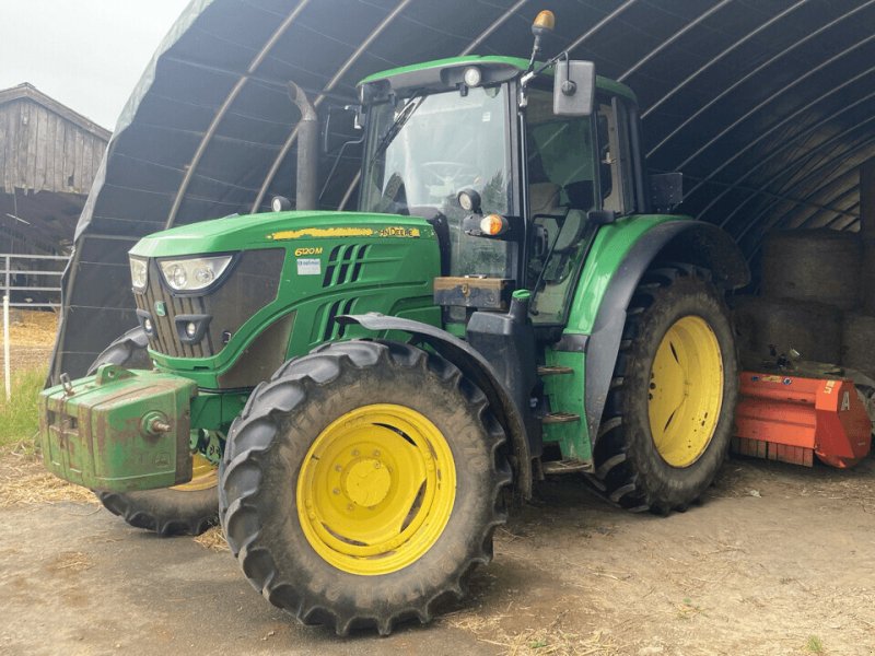 Traktor typu John Deere 6120 M, Gebrauchtmaschine w PONTIVY