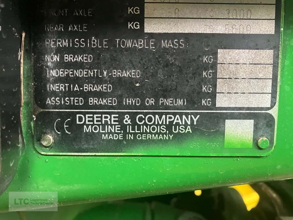 Traktor des Typs John Deere 6120 SE, Gebrauchtmaschine in Herzogenburg (Bild 17)