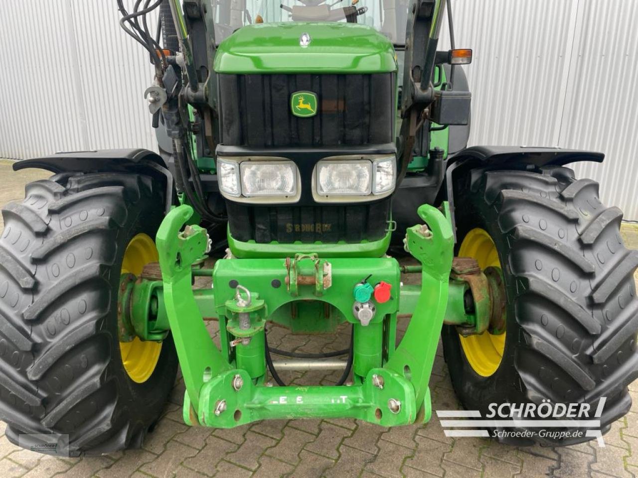 Traktor du type John Deere 6120, Gebrauchtmaschine en Wildeshausen (Photo 8)