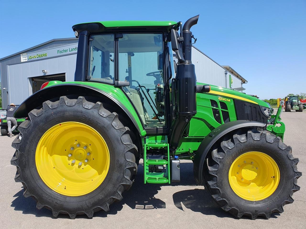 Traktor of the type John Deere 6120M AQ+ Aktion DEMO, Gebrauchtmaschine in Niederkirchen (Picture 2)