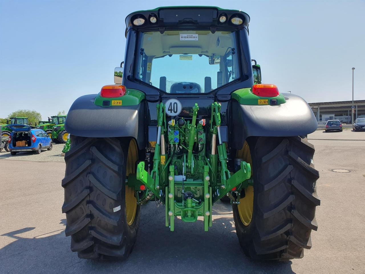 Traktor typu John Deere 6120M AQ+ Aktion DEMO, Gebrauchtmaschine v Niederkirchen (Obrázek 5)