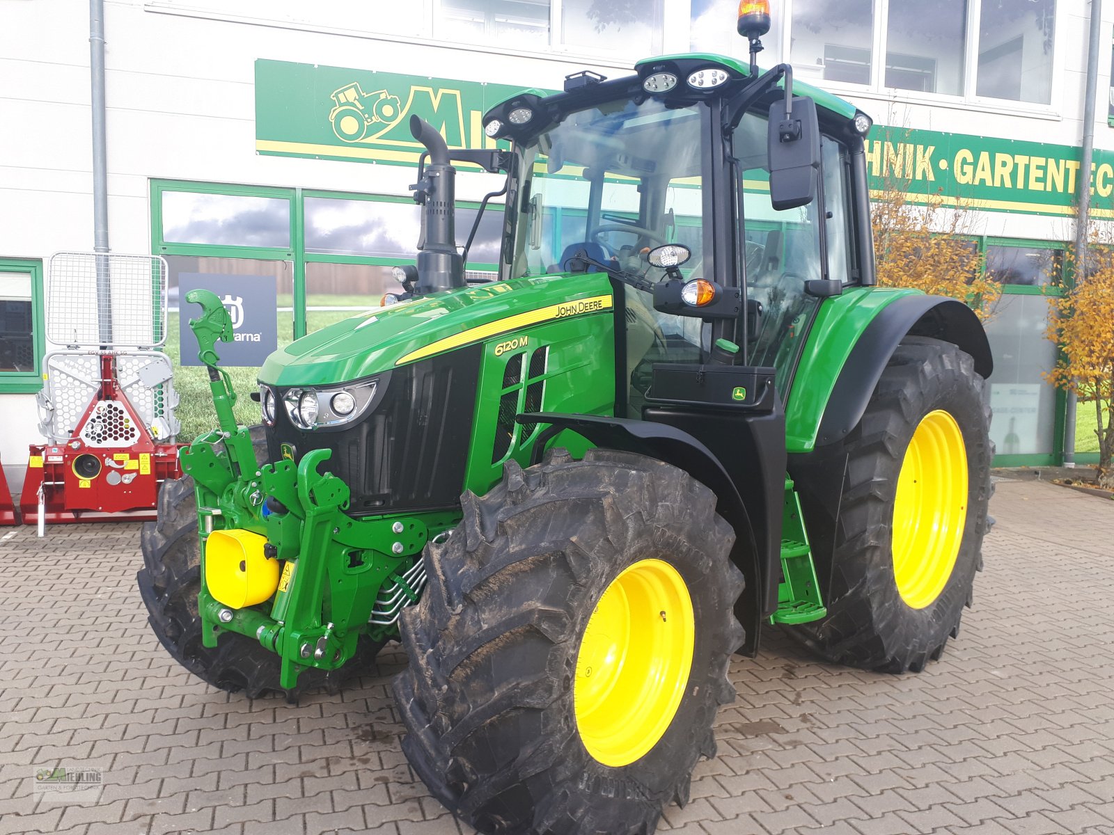 Traktor del tipo John Deere 6120M AutoPowr 350h, Gebrauchtmaschine In Pollenfeld (Immagine 1)