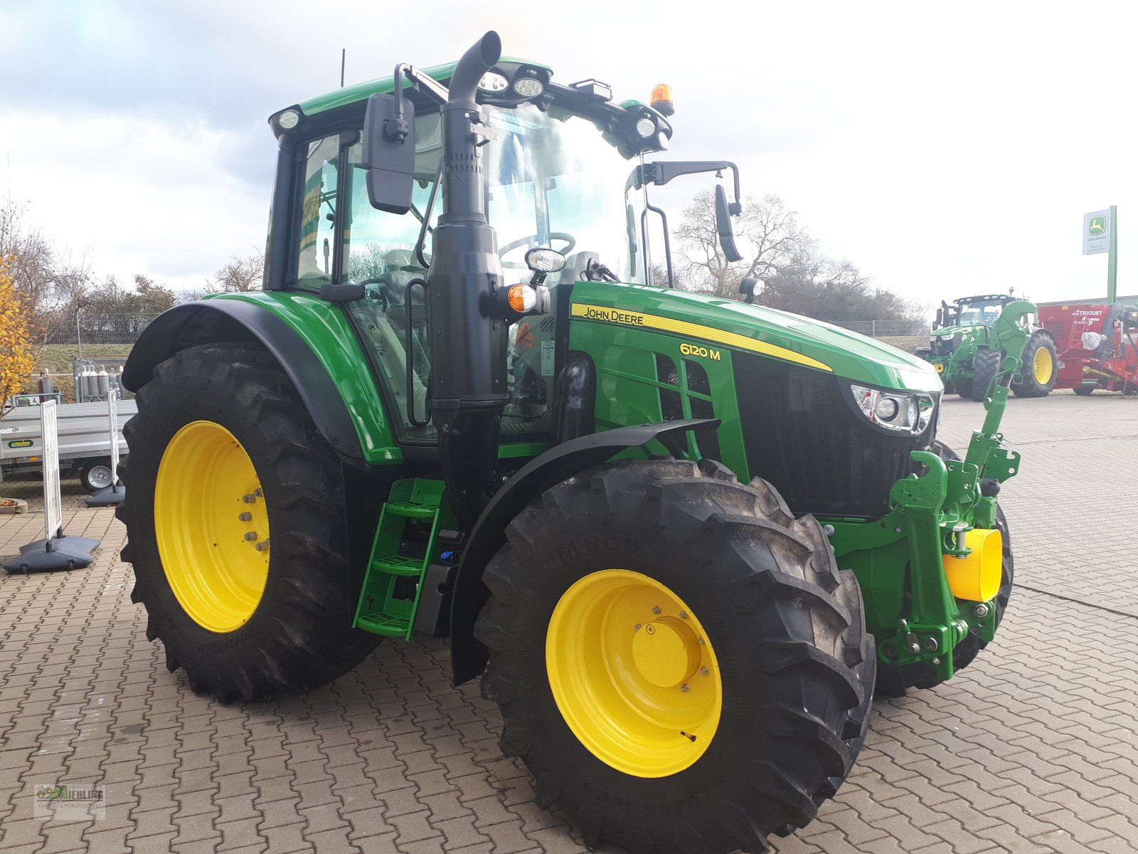 Traktor del tipo John Deere 6120M AutoPowr 350h, Gebrauchtmaschine In Pollenfeld (Immagine 3)