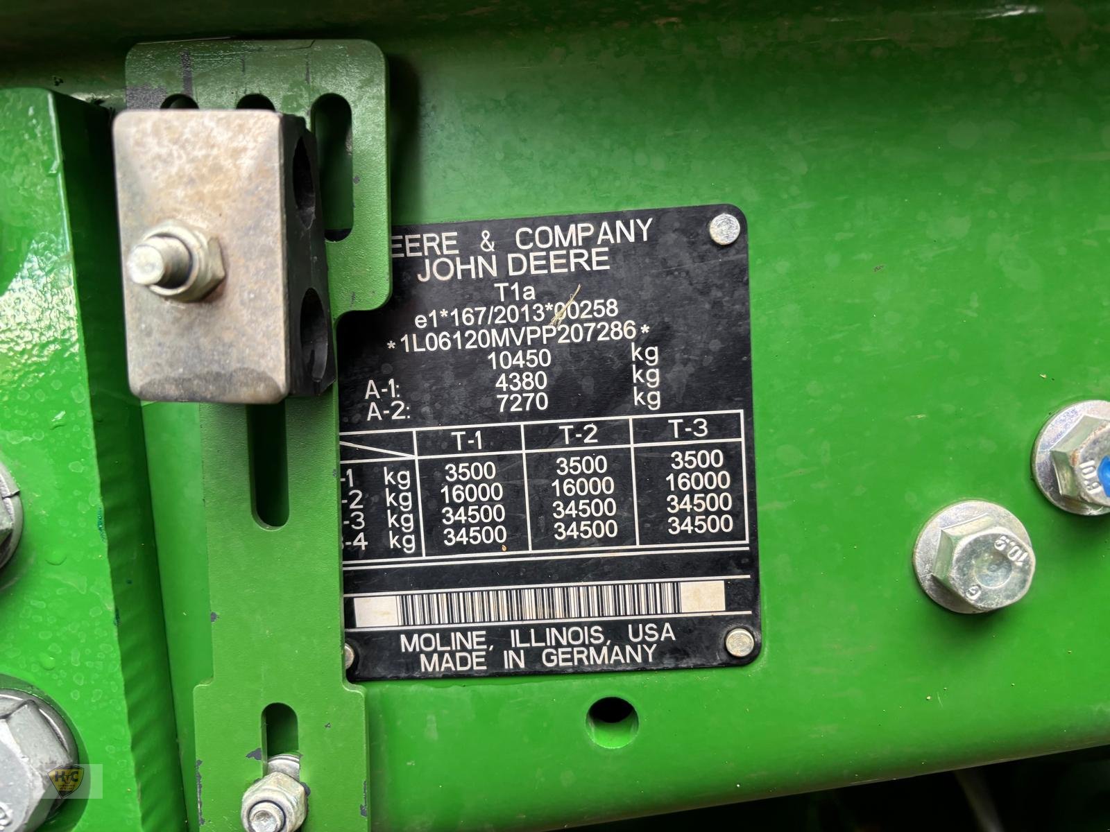 Traktor del tipo John Deere 6120M AutoPowr Frontlader, Gebrauchtmaschine In Willanzheim (Immagine 12)