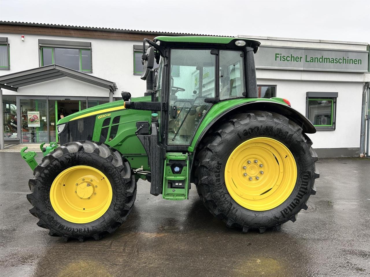 Traktor Türe ait John Deere 6120M IVT, Gebrauchtmaschine içinde Niederkirchen (resim 4)