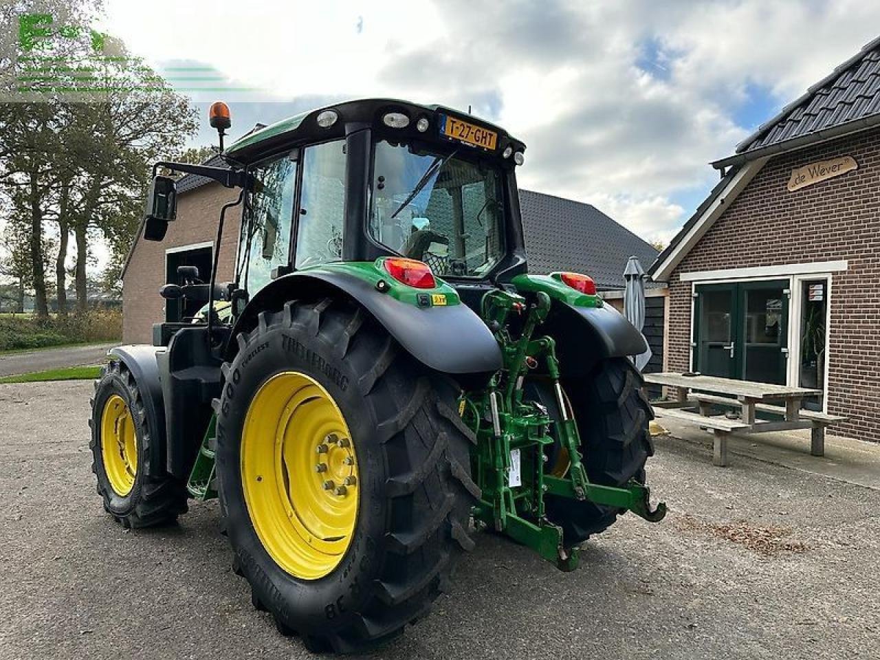 Traktor Türe ait John Deere 6120m pq+tls, Gebrauchtmaschine içinde PS LEMELE (resim 2)