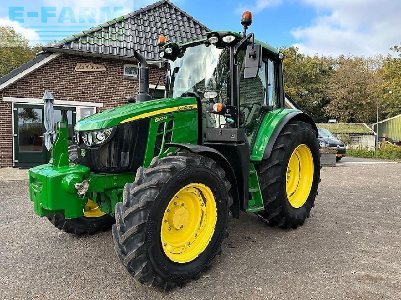 Traktor of the type John Deere 6120m pq+tls, Gebrauchtmaschine in PS LEMELE (Picture 1)