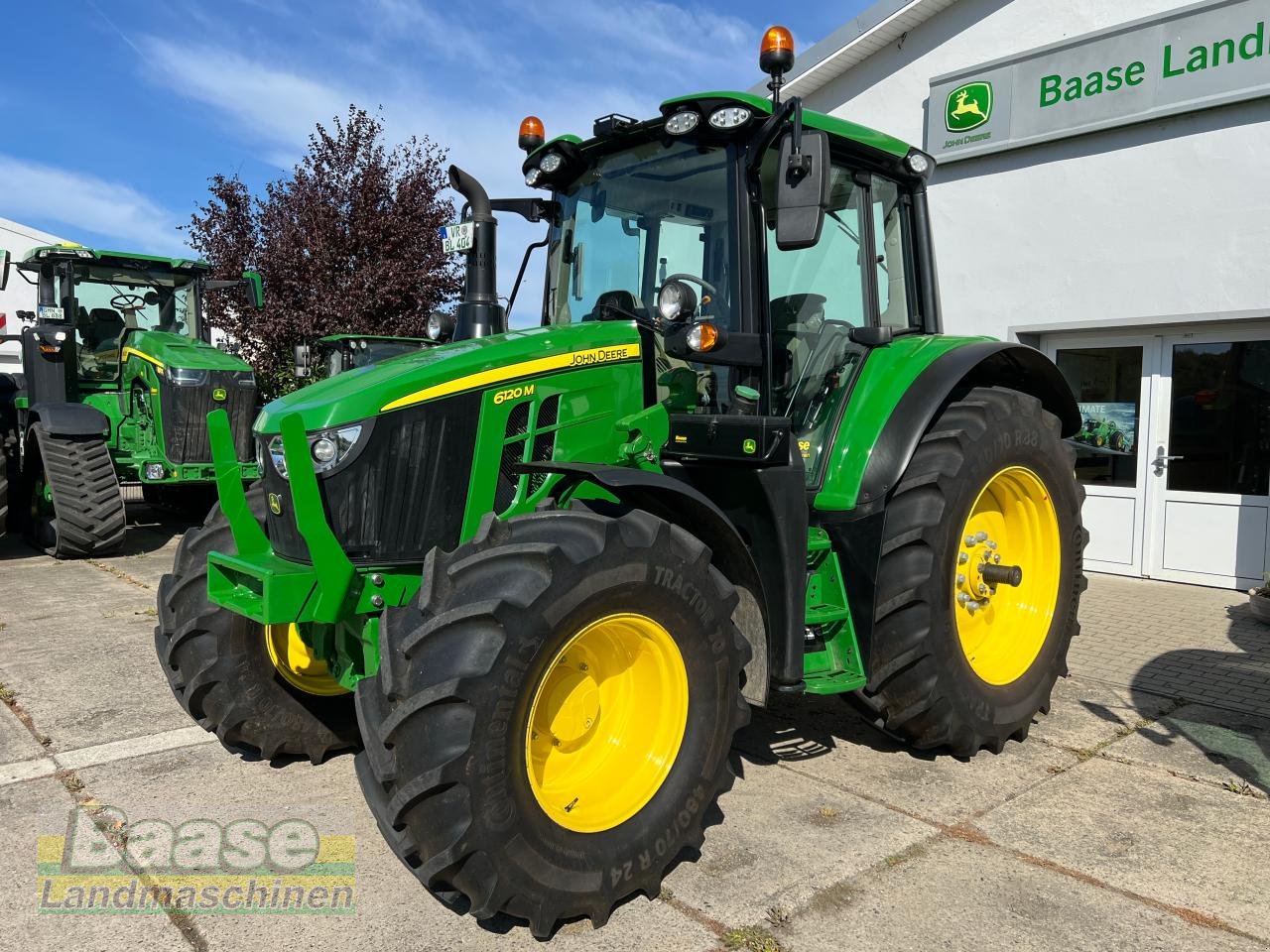 Traktor typu John Deere 6120M Stufenlos + Frontlader JD 603M, Gebrauchtmaschine v Holthof (Obrázek 3)