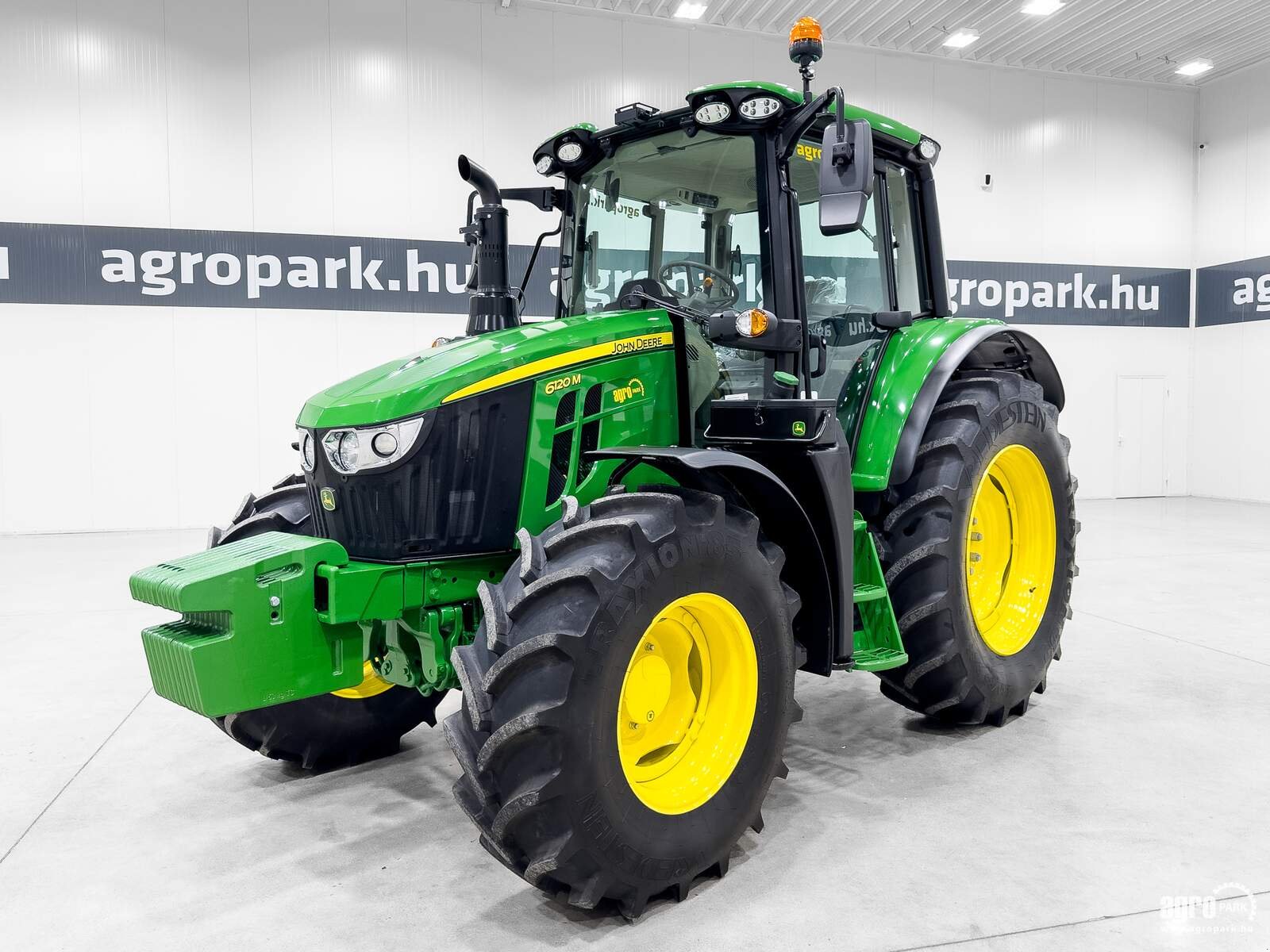 Traktor Türe ait John Deere 6120M TLS, Gebrauchtmaschine içinde Csengele (resim 1)