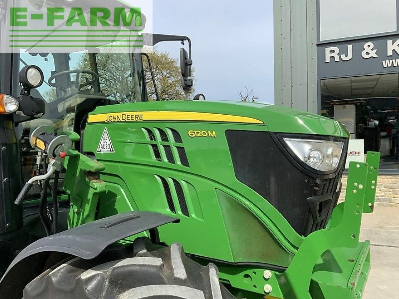 Traktor tip John Deere 6120m tractor (st19365), Gebrauchtmaschine in SHAFTESBURY (Poză 10)