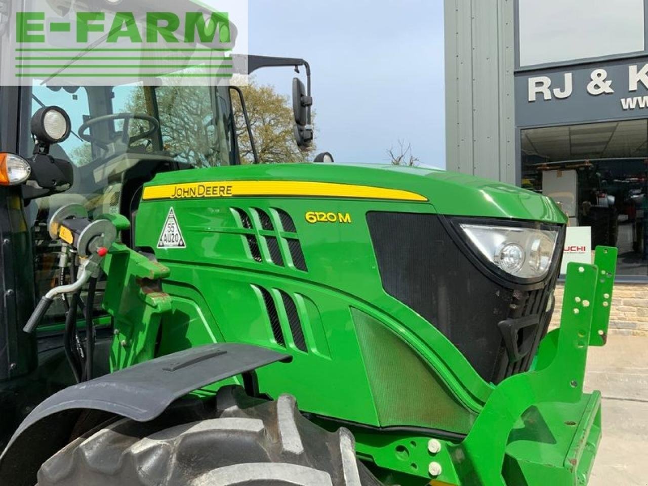 Traktor typu John Deere 6120m tractor (st19365), Gebrauchtmaschine w SHAFTESBURY (Zdjęcie 10)