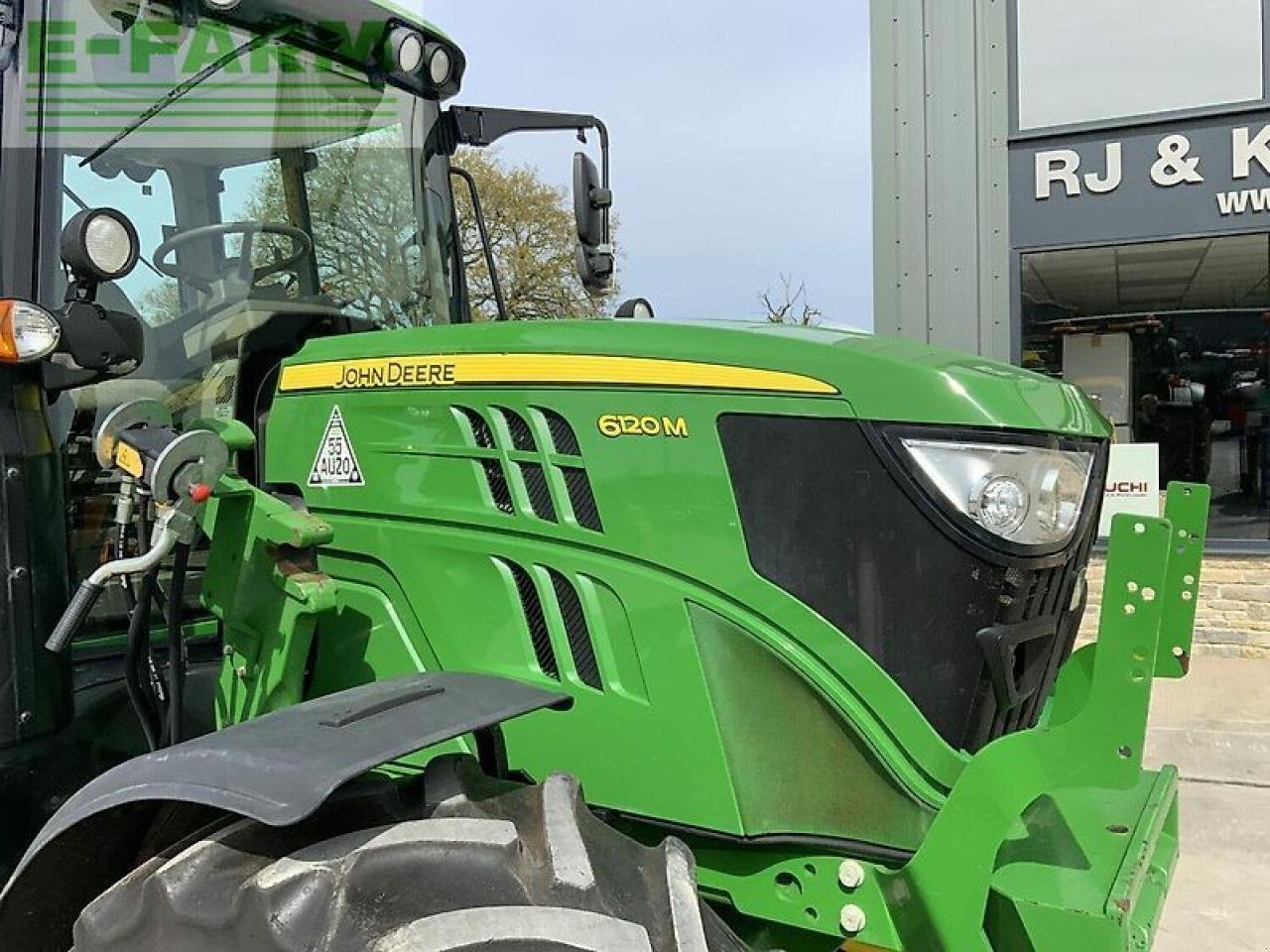 Traktor типа John Deere 6120m tractor (st19365), Gebrauchtmaschine в SHAFTESBURY (Фотография 9)