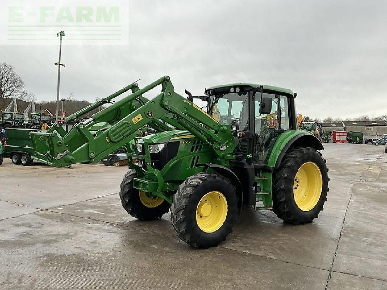 Traktor des Typs John Deere 6120m tractor (st21835), Gebrauchtmaschine in SHAFTESBURY (Bild 5)