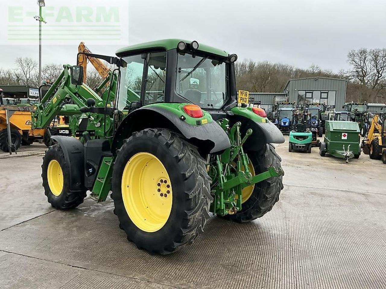 Traktor des Typs John Deere 6120m tractor (st21835), Gebrauchtmaschine in SHAFTESBURY (Bild 8)