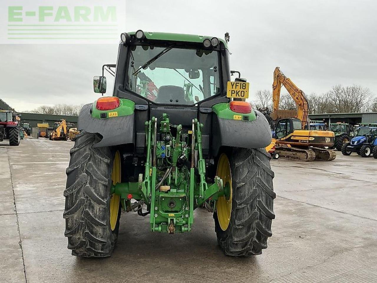 Traktor des Typs John Deere 6120m tractor (st21835), Gebrauchtmaschine in SHAFTESBURY (Bild 9)