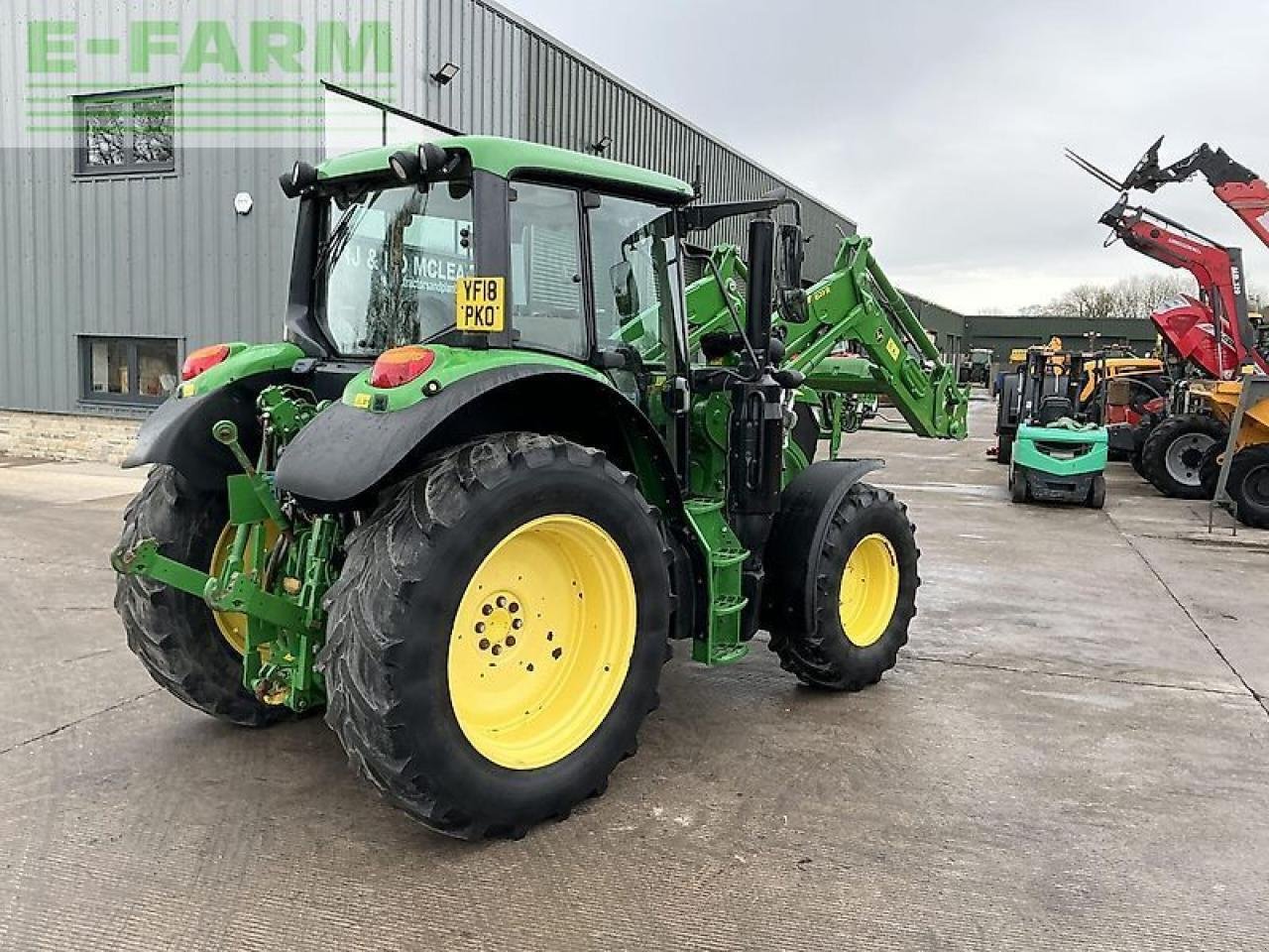 Traktor des Typs John Deere 6120m tractor (st21835), Gebrauchtmaschine in SHAFTESBURY (Bild 10)