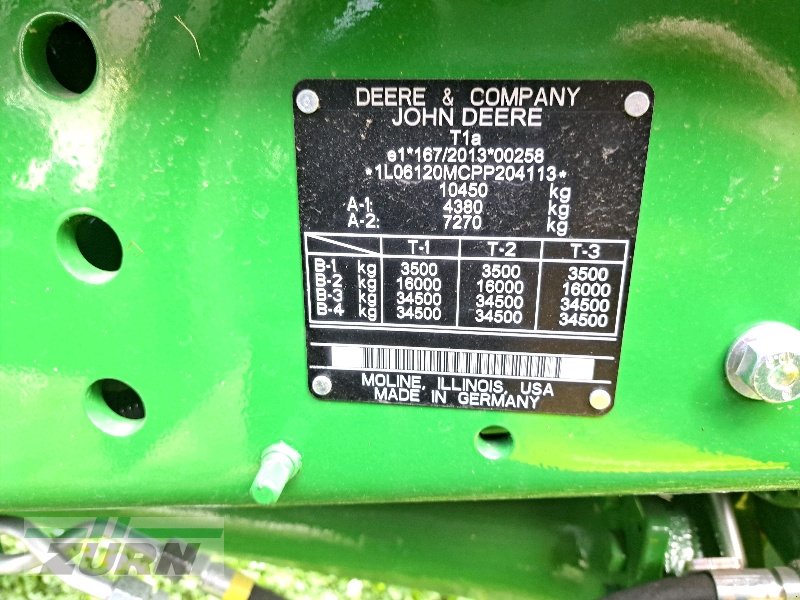 Traktor typu John Deere 6120M, Neumaschine v Rot am See (Obrázok 15)