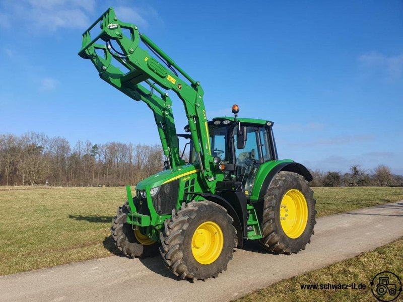 Traktor of the type John Deere 6120M, Neumaschine in Aspach (Picture 1)