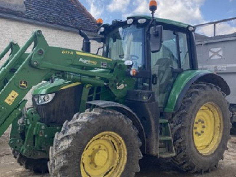 Traktor Türe ait John Deere 6120M, Gebrauchtmaschine içinde SAVIGNEUX (resim 1)