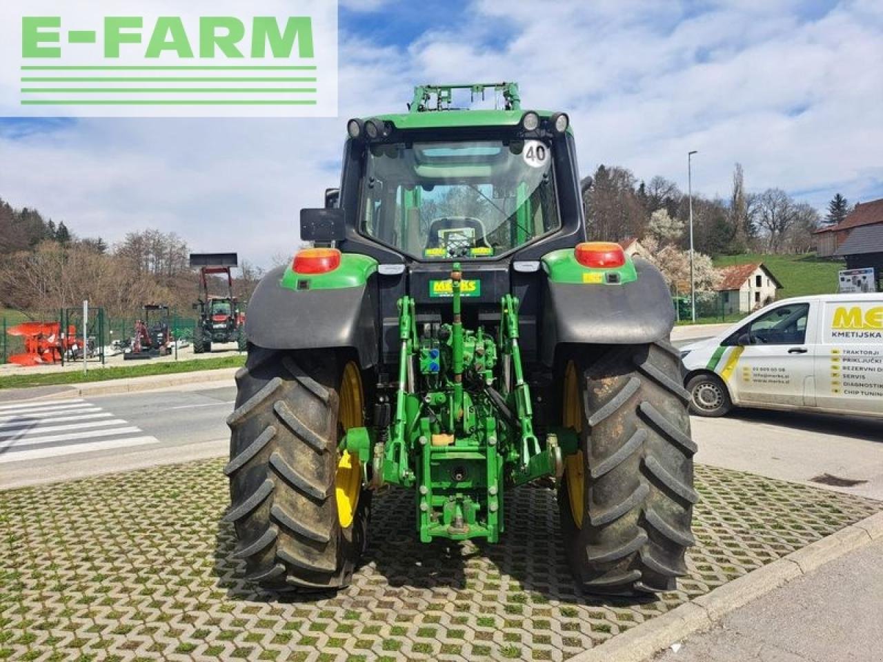 Traktor типа John Deere 6120m, Gebrauchtmaschine в GROBELNO (Фотография 7)