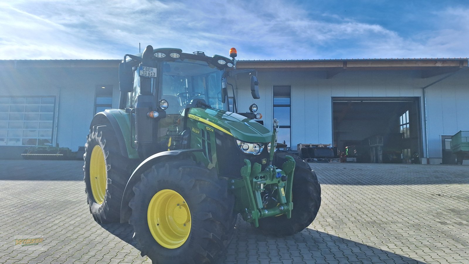 Traktor Türe ait John Deere 6120M, Neumaschine içinde Frauenneuharting (resim 11)