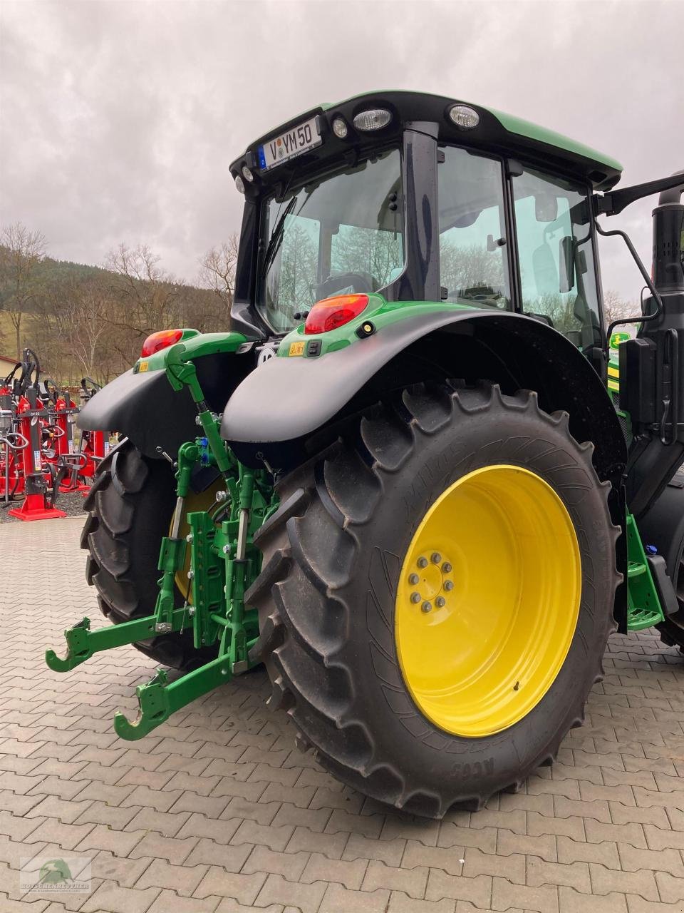 Traktor del tipo John Deere 6120M, Neumaschine en Teichröda (Imagen 3)