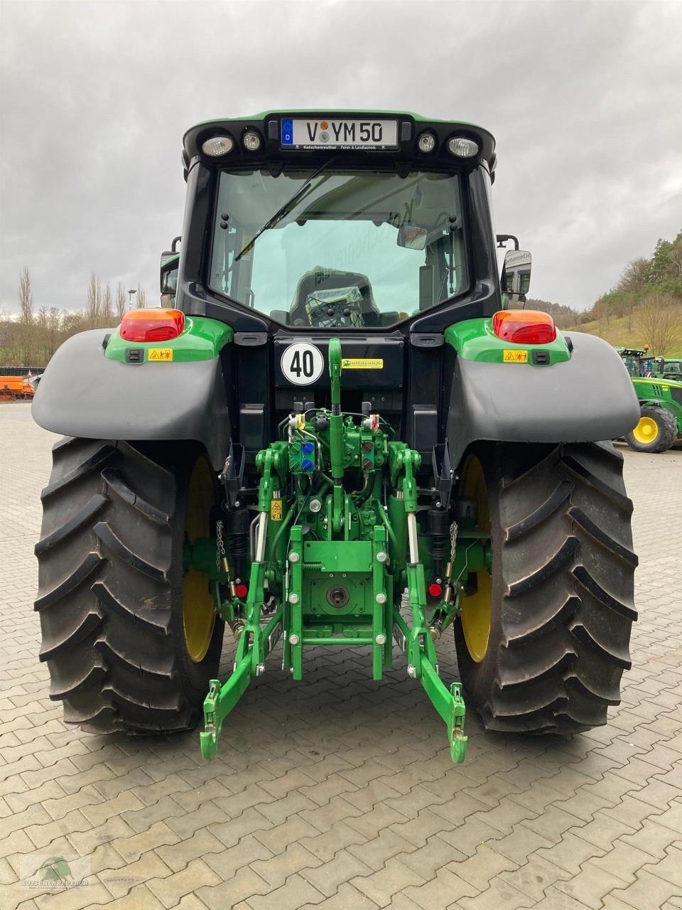 Traktor del tipo John Deere 6120M, Neumaschine en Teichröda (Imagen 5)