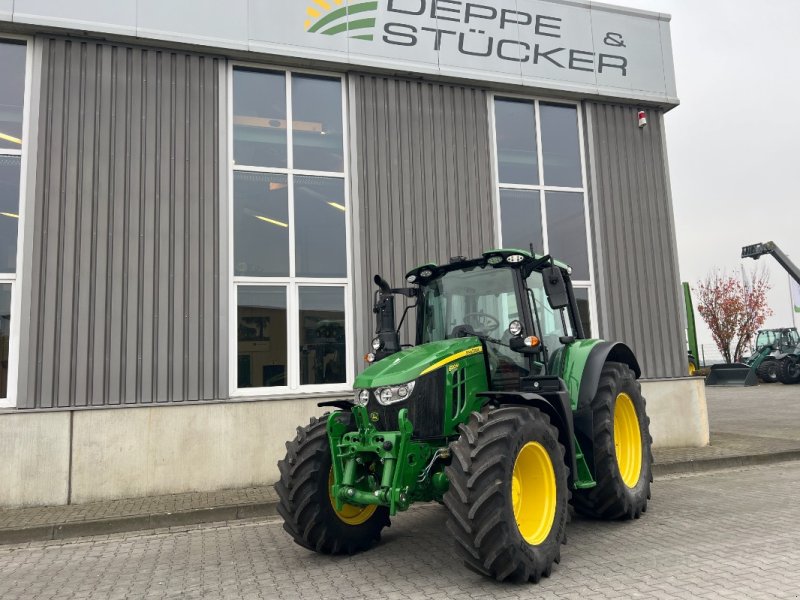 Traktor of the type John Deere 6120M, Neumaschine in Beckum (Picture 1)