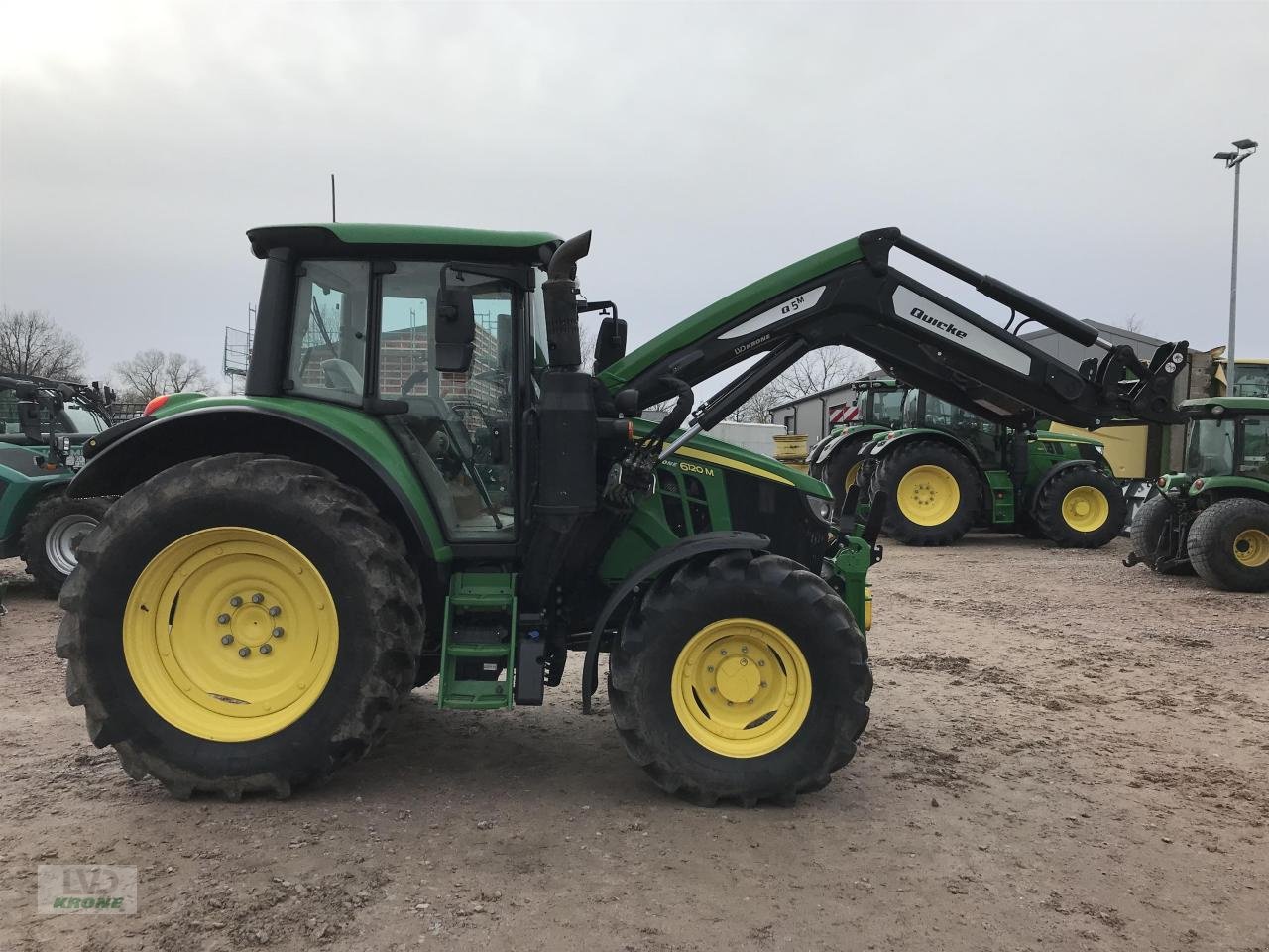 Traktor Türe ait John Deere 6120M, Gebrauchtmaschine içinde Spelle (resim 2)