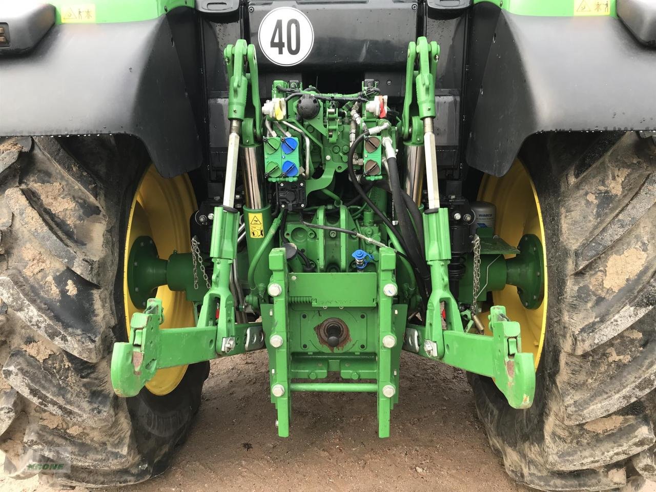 Traktor Türe ait John Deere 6120M, Gebrauchtmaschine içinde Spelle (resim 7)