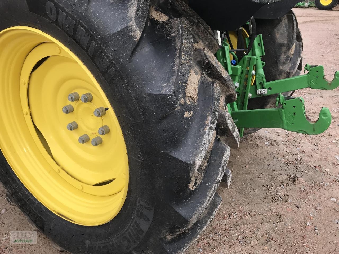 Traktor Türe ait John Deere 6120M, Gebrauchtmaschine içinde Spelle (resim 15)