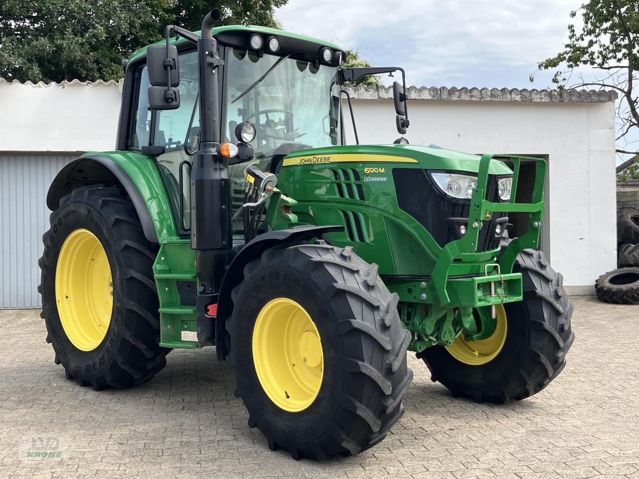 Traktor Türe ait John Deere 6120M, Gebrauchtmaschine içinde Spelle (resim 1)