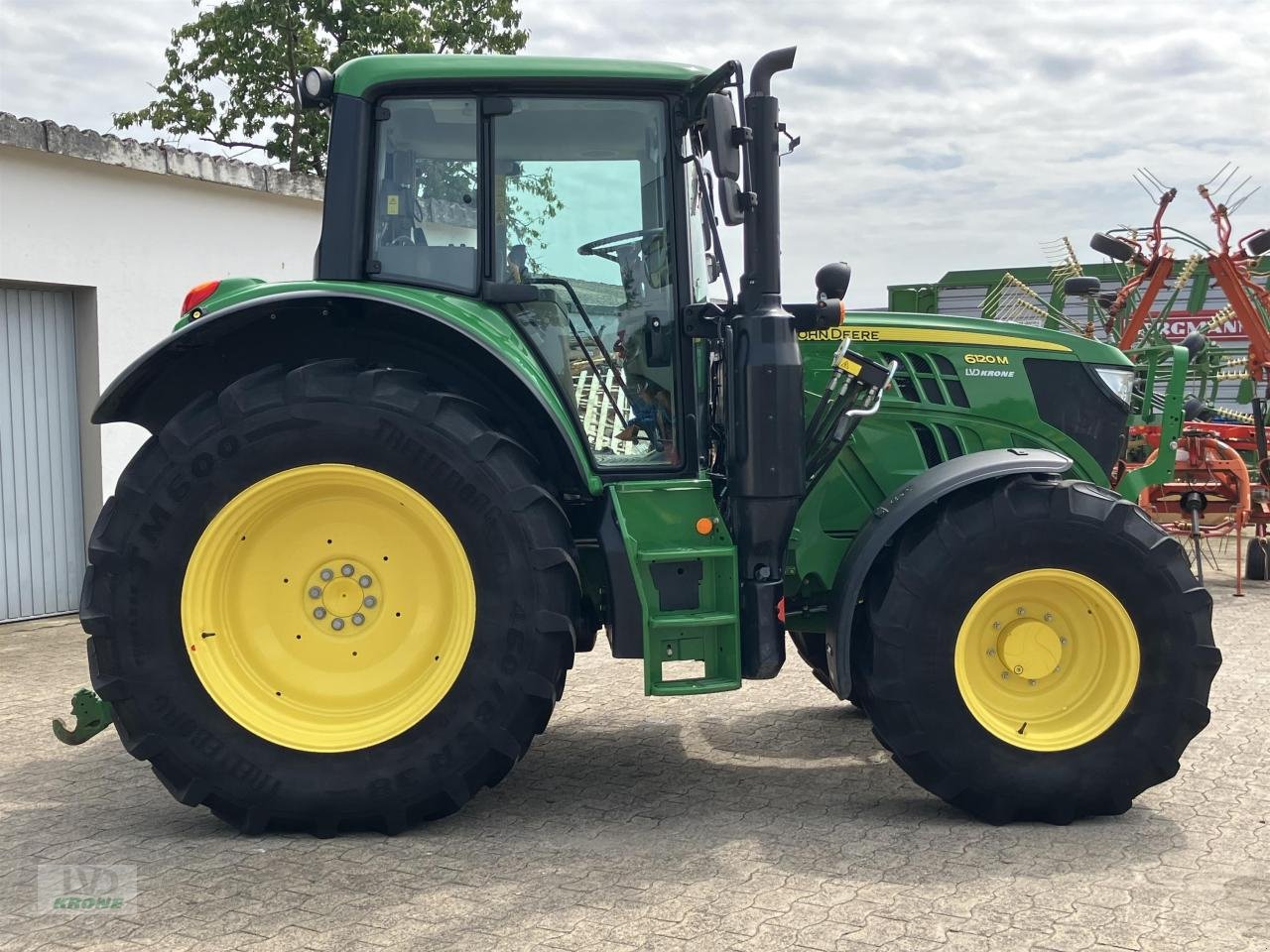 Traktor Türe ait John Deere 6120M, Gebrauchtmaschine içinde Spelle (resim 4)